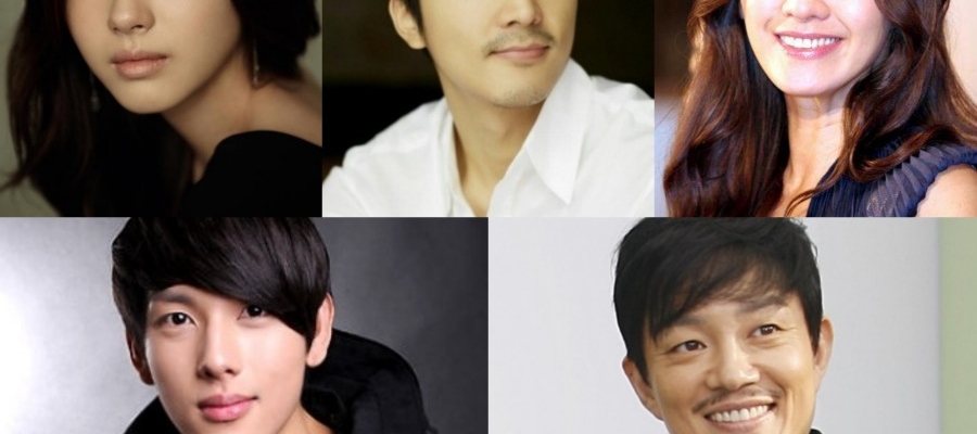 Ли Ми Ён, Сон Сын Хон, Го Ара, Им Си Ван и Ким Бом Су в новой дораме “Треугольник”