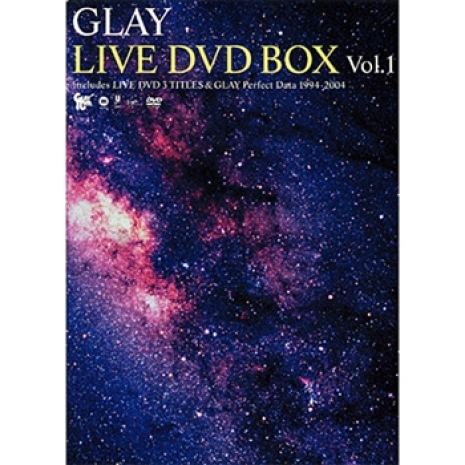 GLAY LIVE DVD BOX Vol.1
