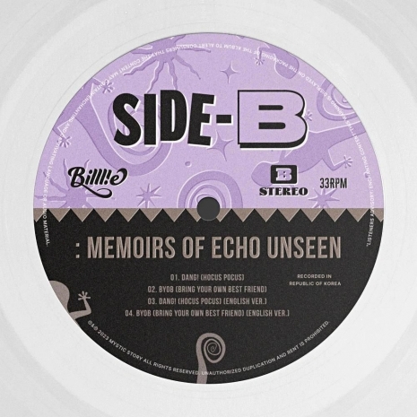 Side-B: Memoirs of Echo Unseen