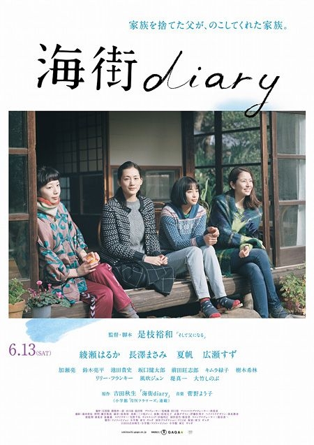 Фильм Наша младшая сестра / Our Little Sister /  Umimachi Diary / 海街diary