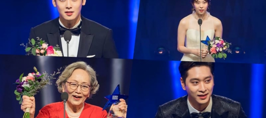 Победители The 2018 Korea Drama Awards