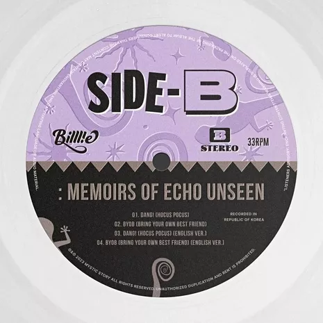 Side-B: Memoirs of Echo Unseen