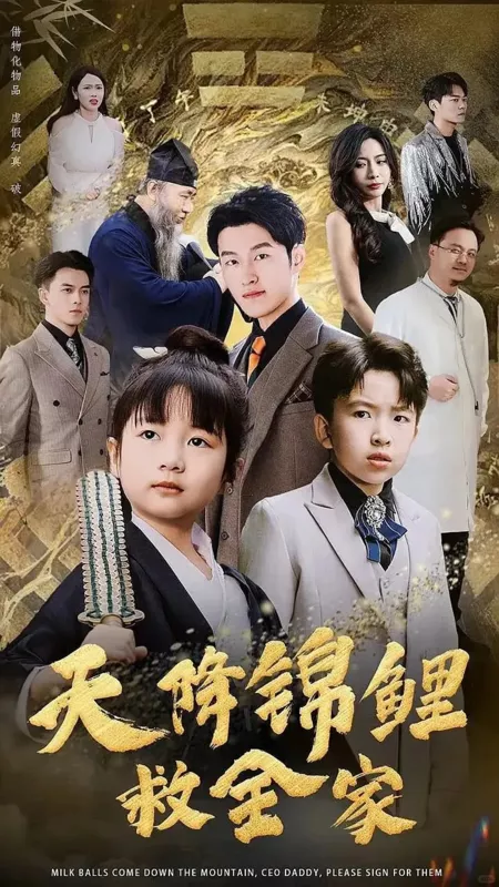 Дорама Tian Jiang Jin Li Jiu Quan Jia  /  天降锦鲤救全家