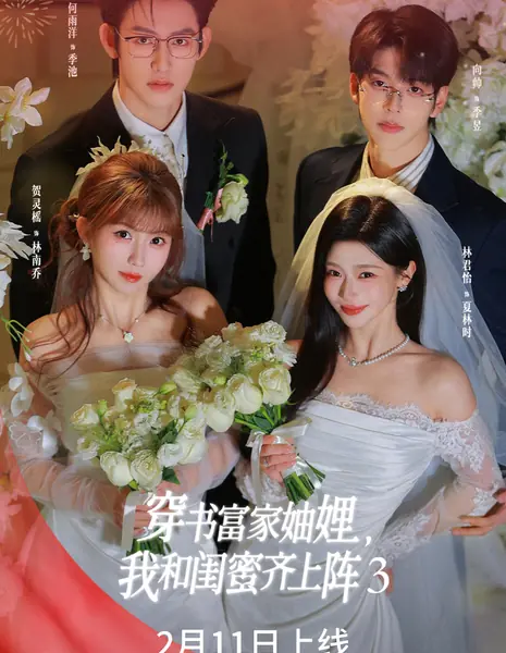 Приключения богатых невесток в книге 3 / Huan Shu Fu Jia Zhou Li, Wo He Gui Mi Qi Shang Zhen 3 /  穿书富家妯娌，我和闺蜜齐上阵3