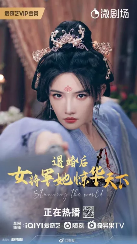 Дорама Ошеломляющий мир / Stunning the World  /  退婚后女将军她惊华天下