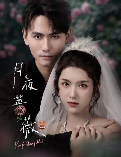 Роза в лунную ночь / Yue Ye Qiang Wei /  月夜蔷薇