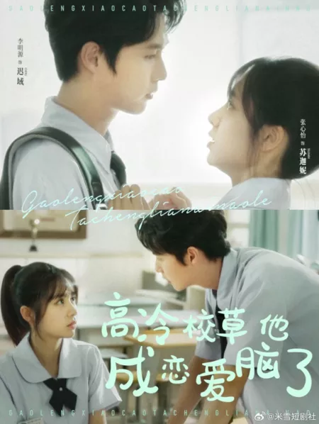 Дорама Gao Leng Xiao Cao Ta Cheng Lian Ai Nao Le  /  高冷校草他成恋爱脑了