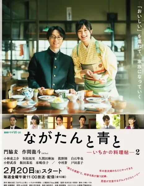 Поваренная книга Ичики 2 / Nagatan to Ao to: Ichika no Ryoricho 2 / ながたんと青と -いちかの料理帖-２