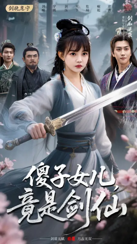 Дорама Sha Zi Nv Er, Jing Shi Jian Xian /  傻子女儿，竟是剑仙