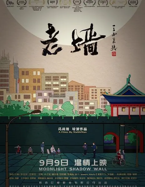 Стена лунной тени / Moonlight Shadow Wall / 老牆