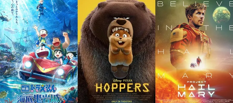 Результаты японского бокс-офиса 20-22 марта 2026 года