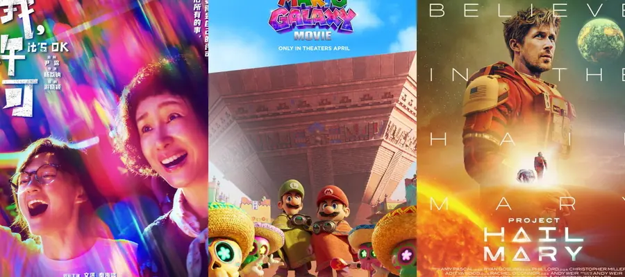 Результаты китайского бокс-офиса 6-12 апреля 2026 года